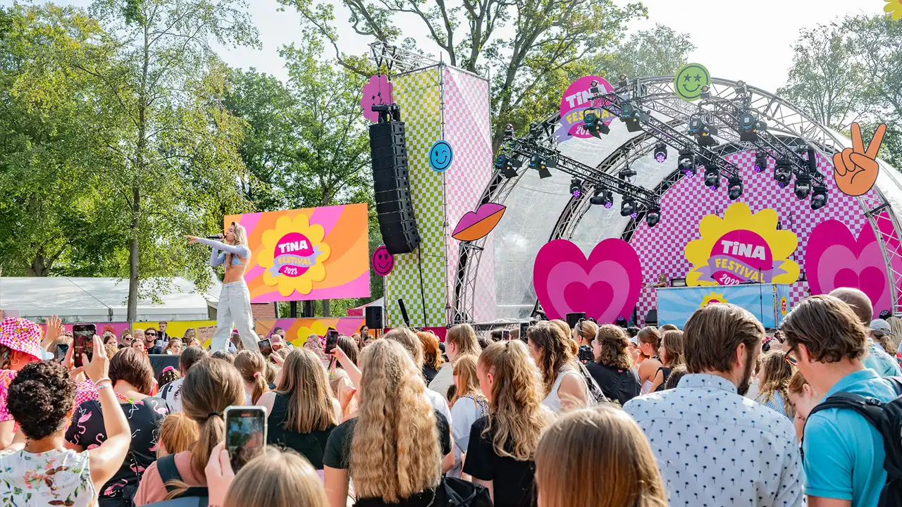 20 & 21 september 2025 vier je feest op Tina Festival