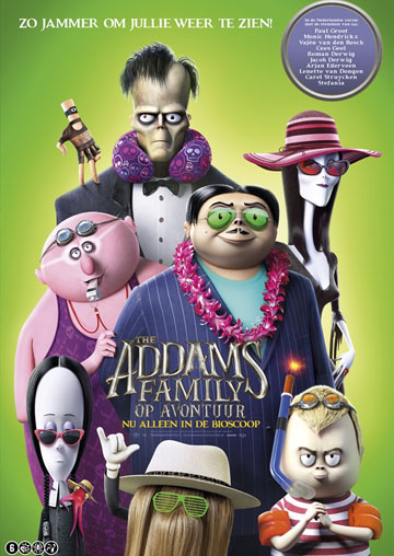 The Addams Family op avontuur in de Kidz Super Chartz!