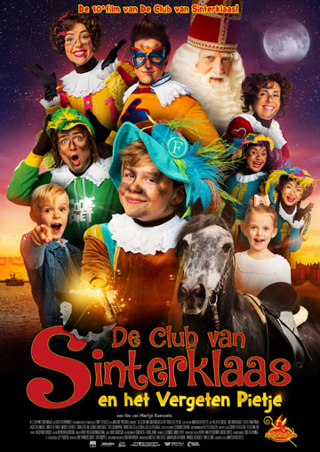 De Club van Sinterklaas & het vergeten Pietje in de Bioscoop