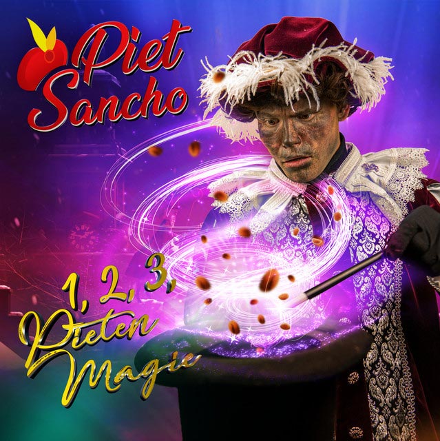 Hitsingle 1, 2, 3, Pietenmagie  van Piet Sancho