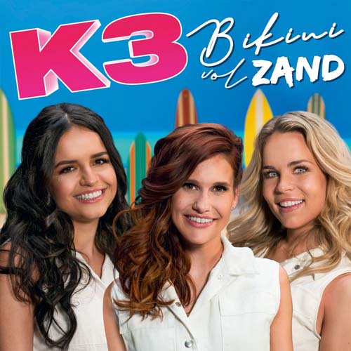 Hitsingle Bikini vol zand  van K3