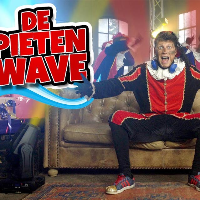 Hitsingle De Pieten Wave  van Party Piet Pablo