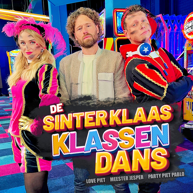 Hitsingle Sinterklaas Klassendans  van Meester Jesper, Party Piet Pablo en Love Piet