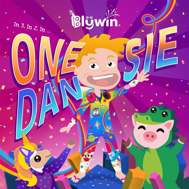 Hitsingle Onesie Dansie  van Blijwin