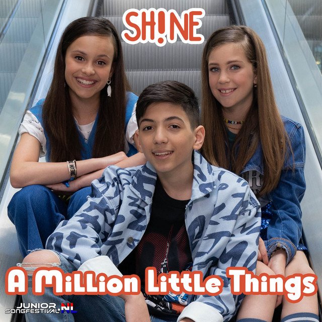 A Million Little Things hitsingle Sh!ne van het Junior Songfestival in de Kidz Super Chartz!