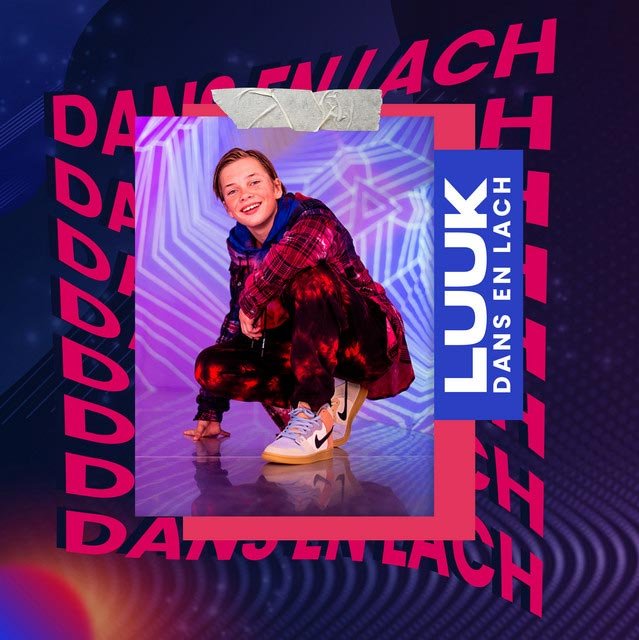 Hitsingle Dans en Lach van LUUK in de Kidz Super Chartz!