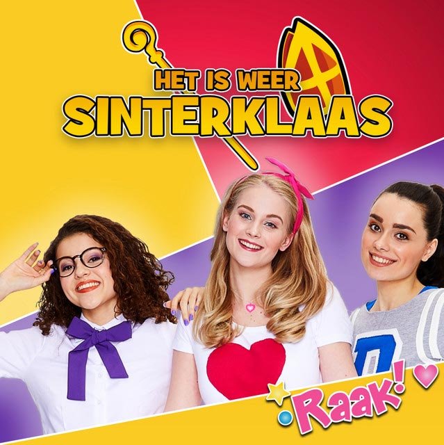 Het is weer Sinterklaas hitsingle van Raak! in de Kidz Super Chartz!
