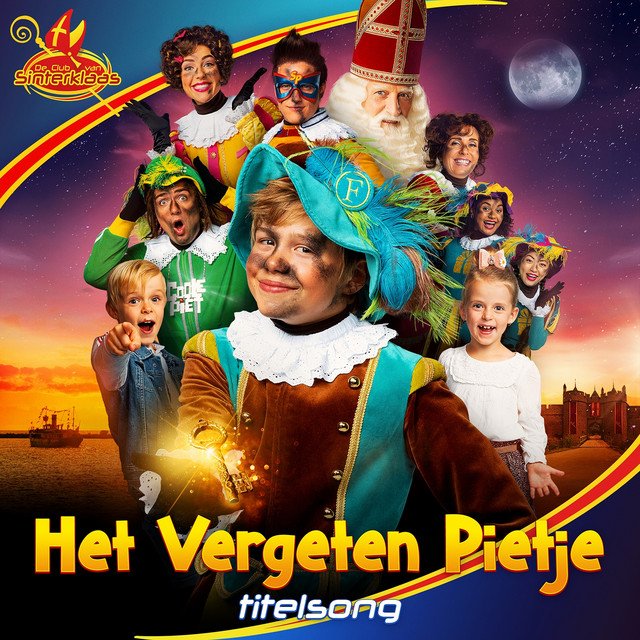 Het Vergeten Pietje single Luan Bellinga, Coole en Danspiet in de Kidz Super Chartz!