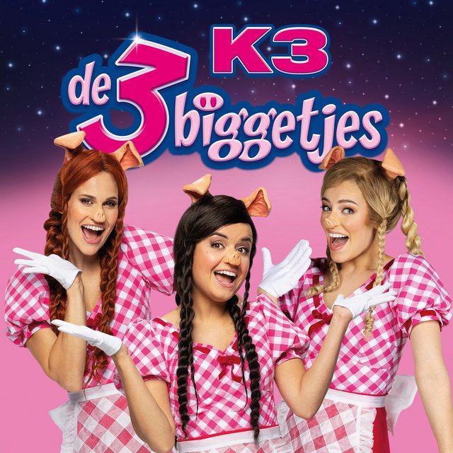 Hitsingle De 3 Biggetjes van K3 in de Kidz Super Chartz!