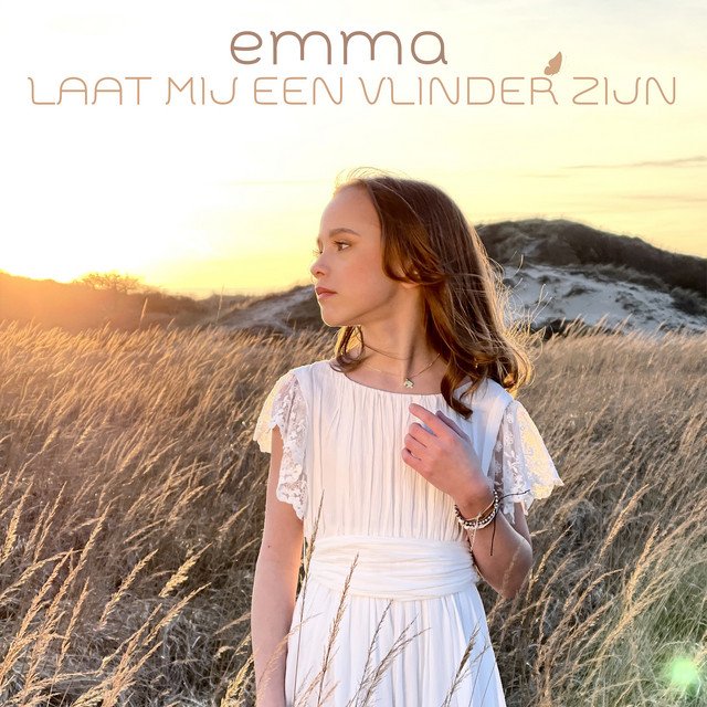 Laat mij een vlinder hitsingle van Emma Kok zijn in de Kidz Super Chartz!