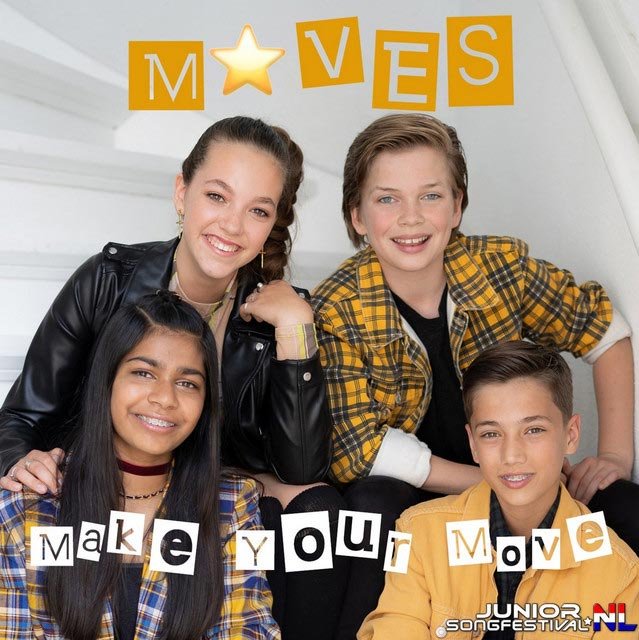 Make your Move hitsingle van Moves (Junior Songfestival)