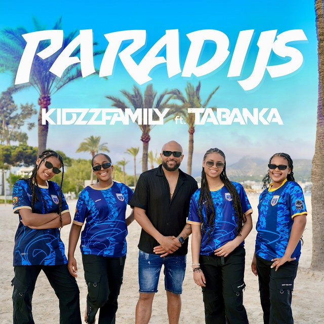 Luister de hitsingle Paradijs van Kidzzfamily ft Tabanka in de Kidz Super Chartz!