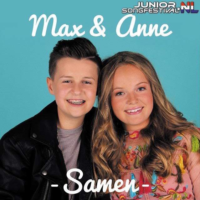 Samen hitsingle Max & Anne (Junior Songfestival)