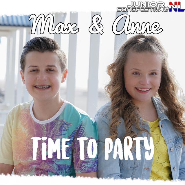 Time to Party hitsingle Max en Anne (Junior Songfestival) in de Kidz Super Chartz!
