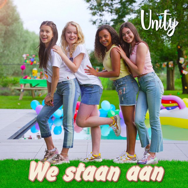 Wij staan aan hitsingle Unity in de Kidz Super Chartz!