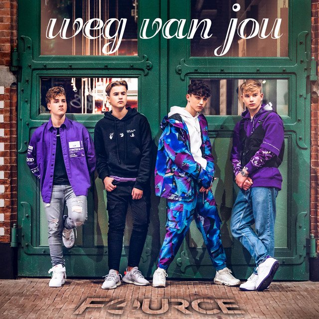 Hit single Weg van jou van Boyband Fource luister je op Kidz Super Chartz!